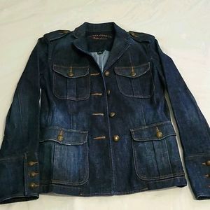 Lauren jeans Co. Navy blue medium jeans jacket